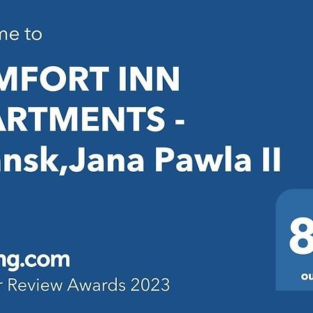 Comfort Inn Apartments - Gdansk,Jana Pawla II 외부 사진